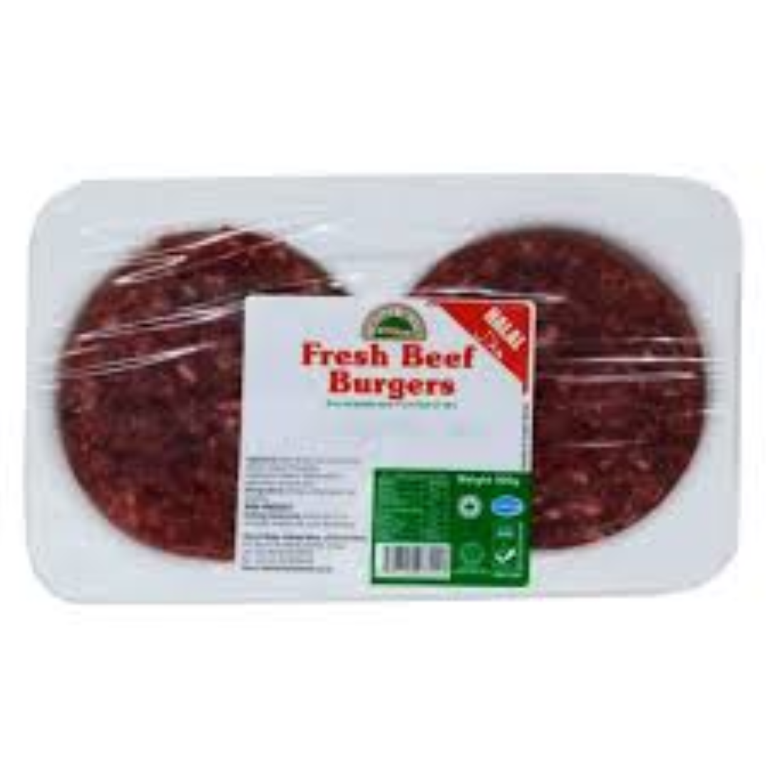 CHOICE MEATS FRESH BEEF BURGER 400G